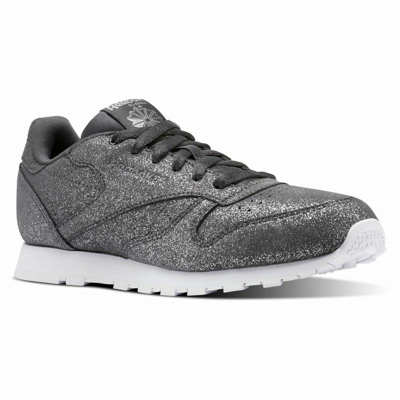 Tenisi Reebok Classic Leather Fete Gri/Albi Romania KH8134ZE